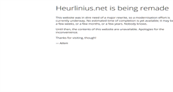 Desktop Screenshot of heurlinius.net